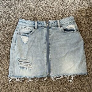 PacSun zip up Jean Skirt - super cute!